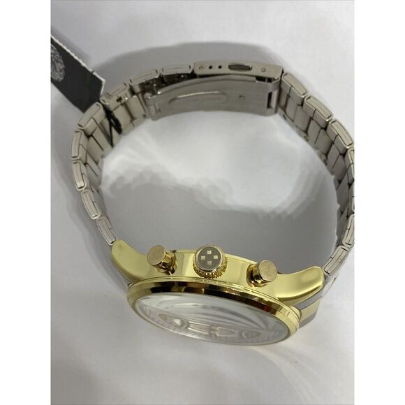 Vince Camuto VC1116TT Unisex Two - Tone Stainless Steel Analog Dial Watch JK34 - Picture 8 of 12